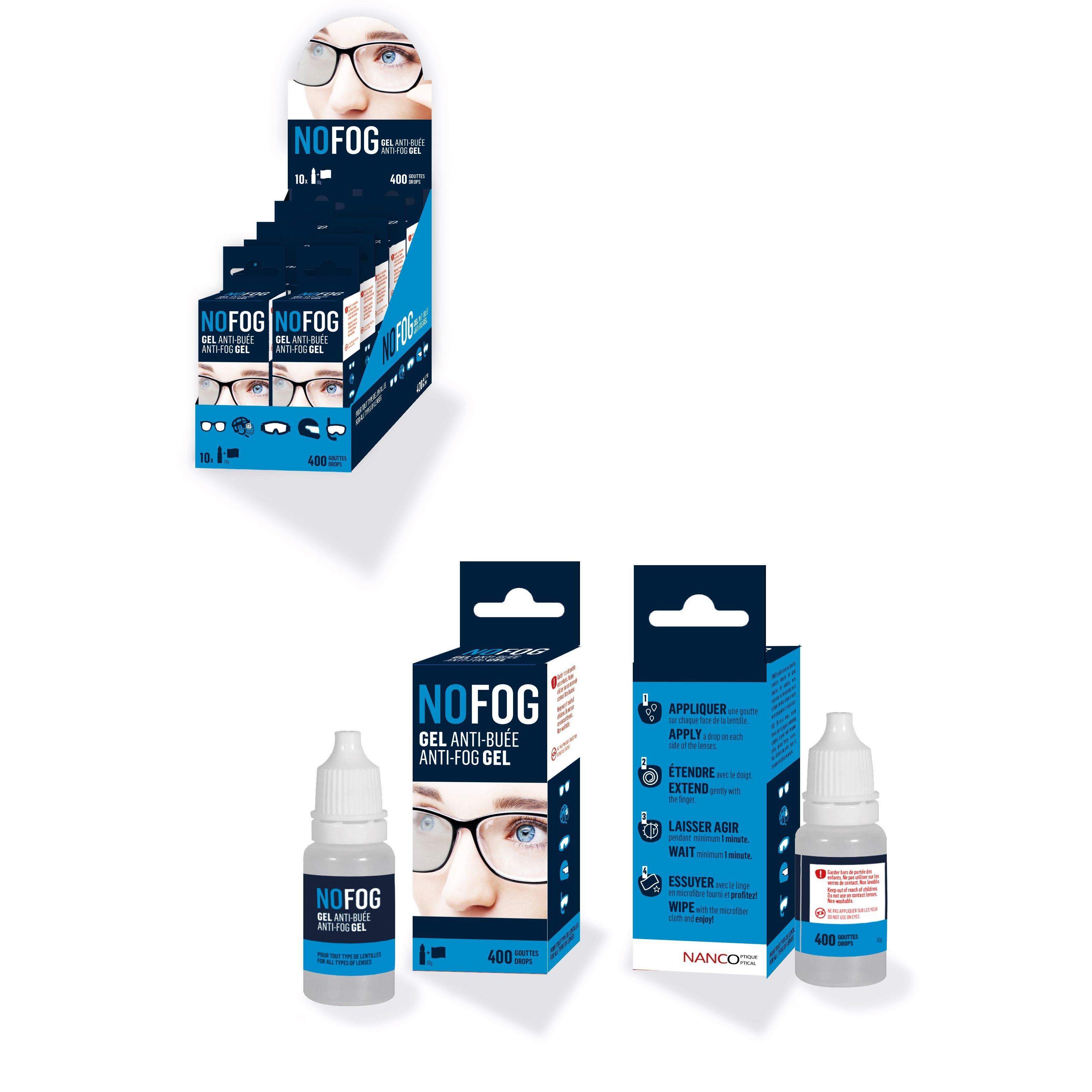 No-Fog Gel: NF100 (pc)